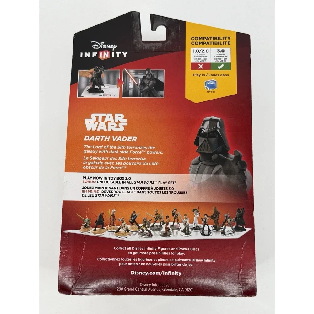 Disney Infinity Edition 3.0 Star Wars Darth Vader Action Figure NEW Game